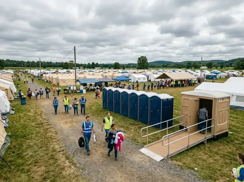 disaster-relief-camp-restrooms-010 — frequently asked questions, Dumpster & Portable Bathrooms Rental in Vamo, FL